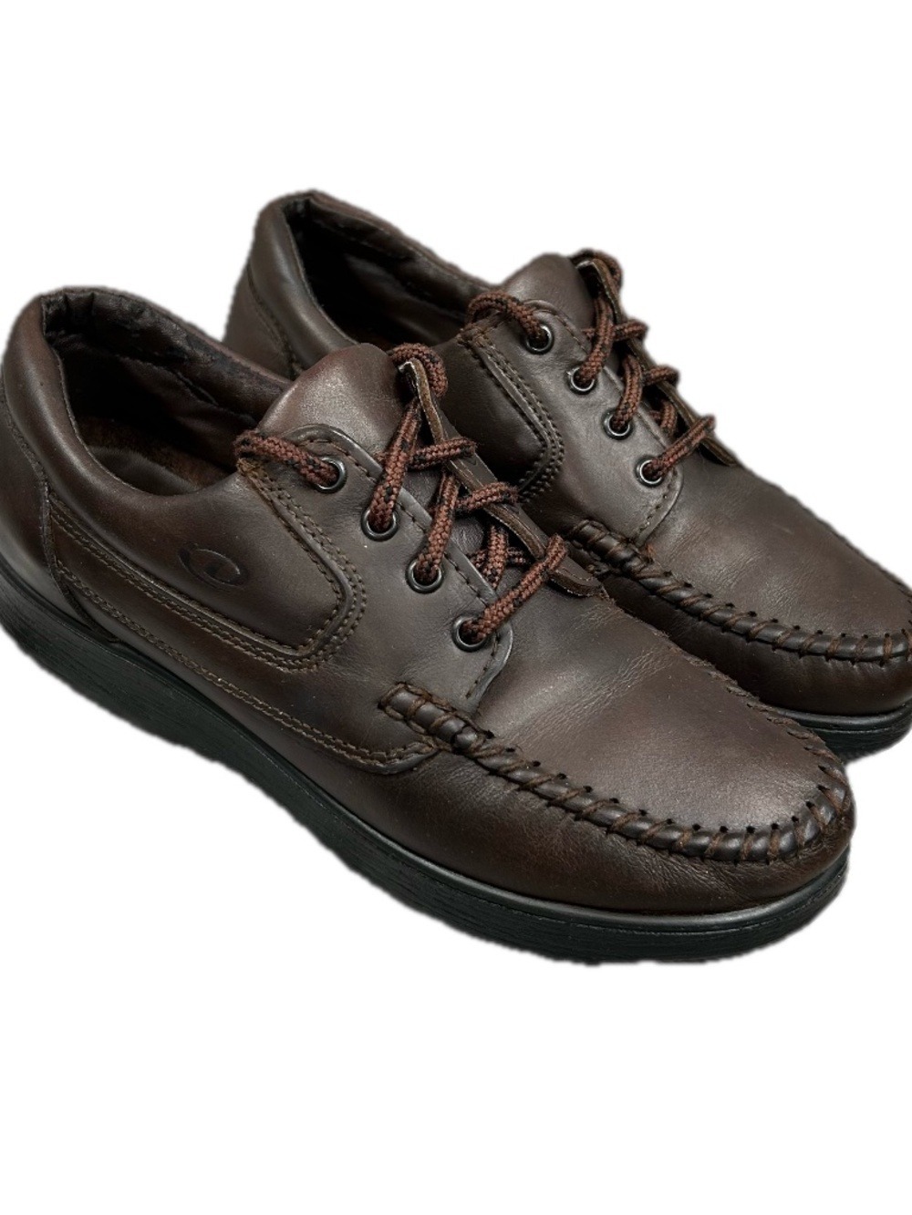 Dexter Vintage Women's WalkMocs Brown Lace Up Gorpcore Walking Shoes Size 8.5